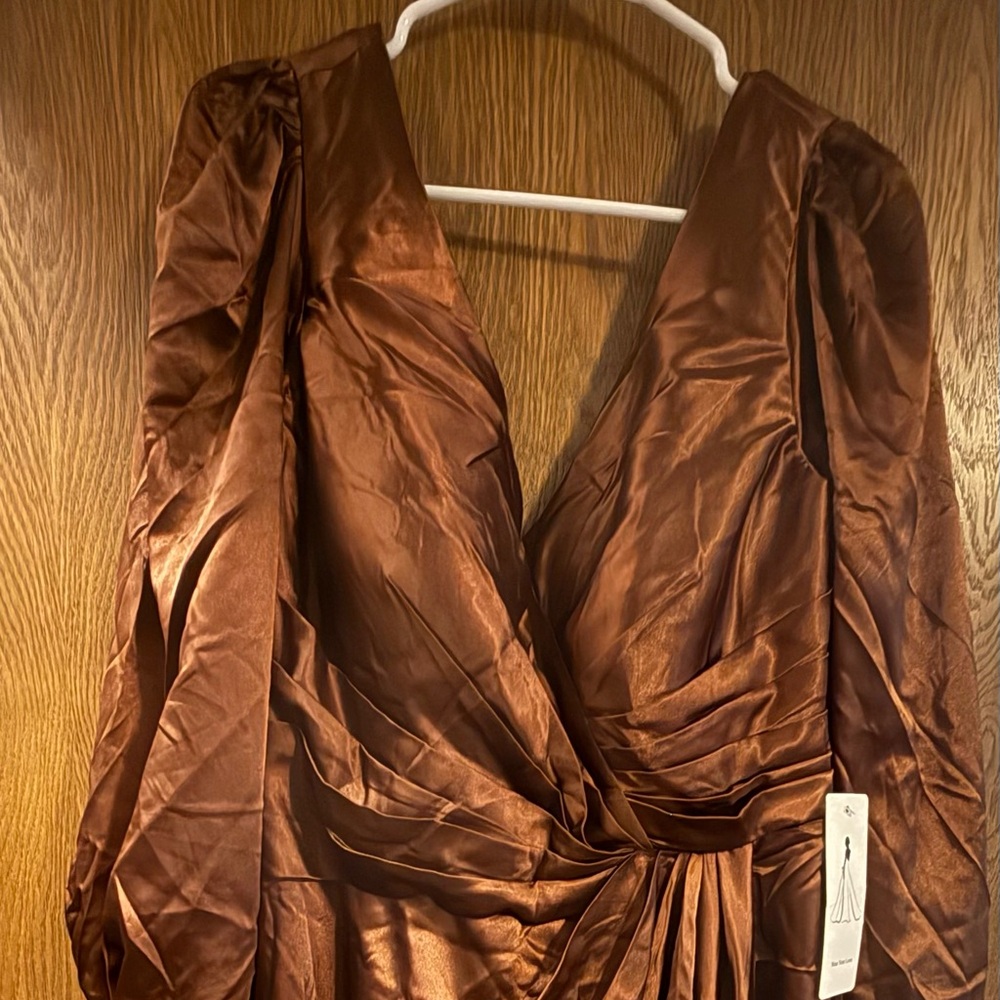 Elegant Brown Dress